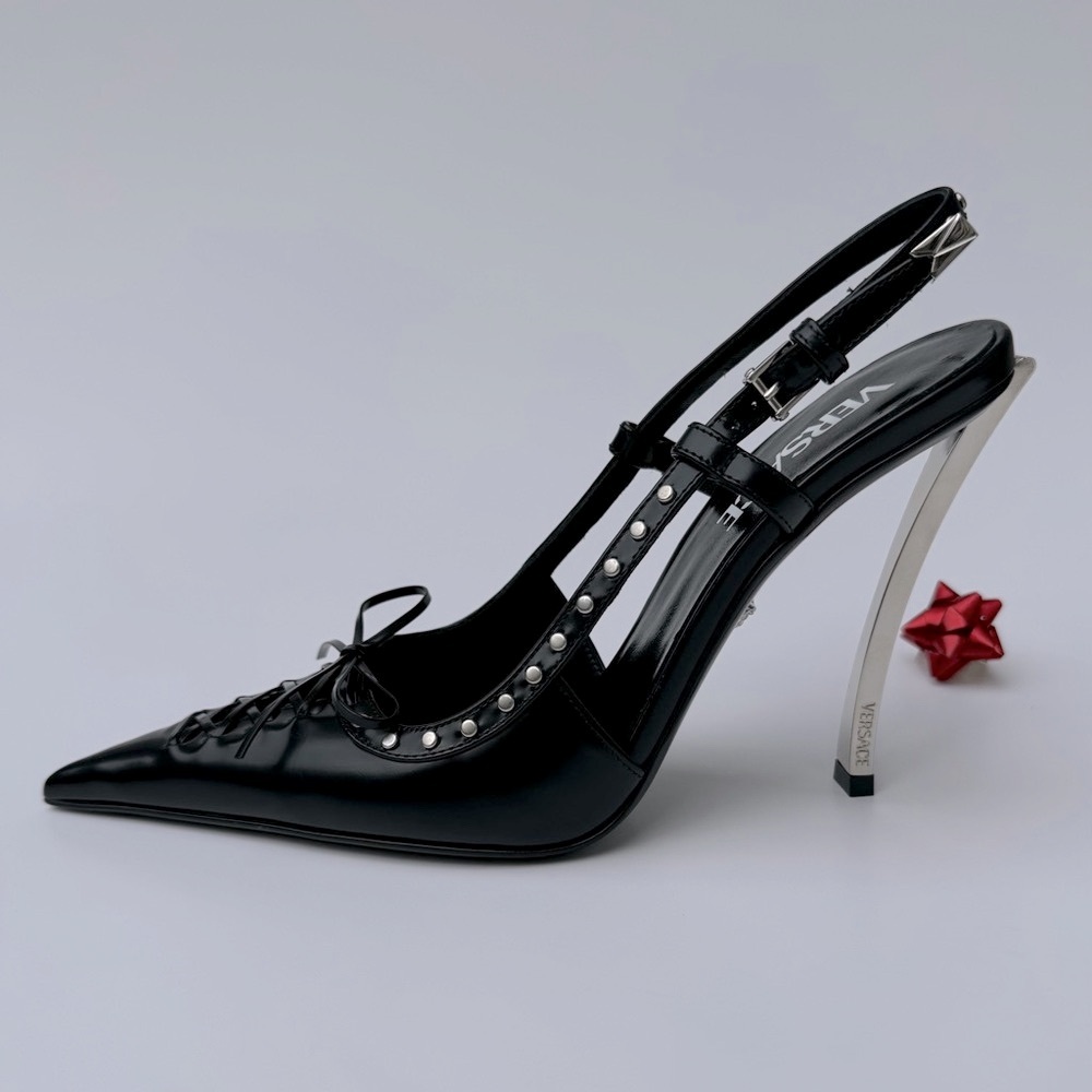 VERSACE SLINGBACK HEELS - Picture 8 of 16